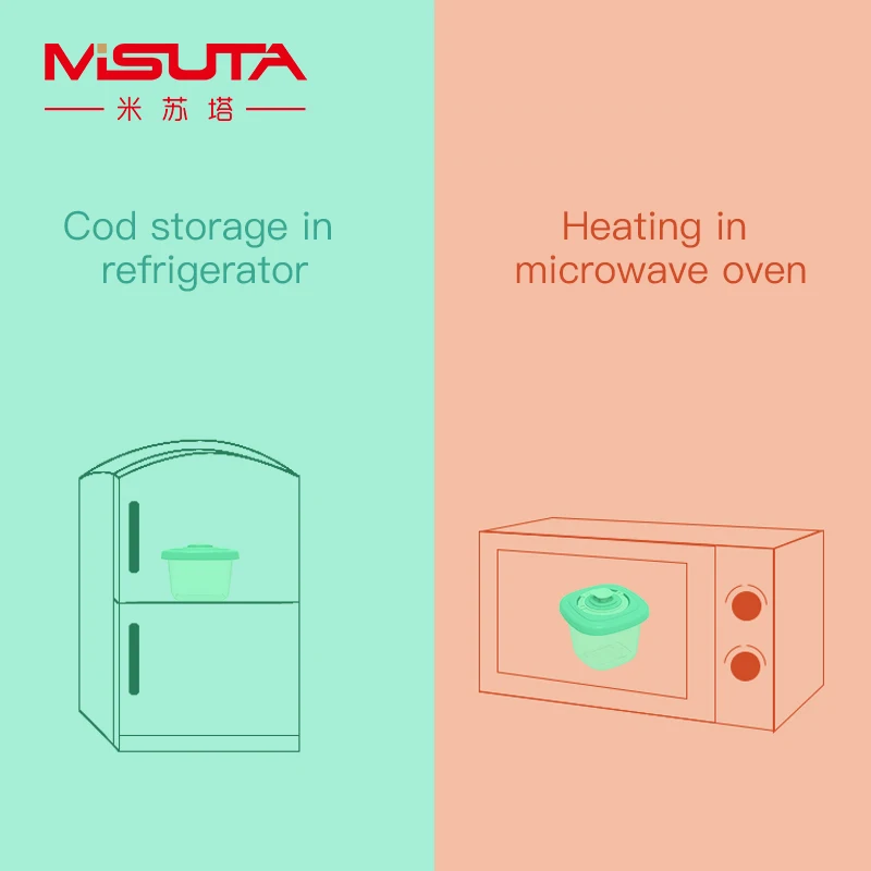 120 мл 4 шт./Набор детских снэков коробка для хранения свежих продуктов фруктов