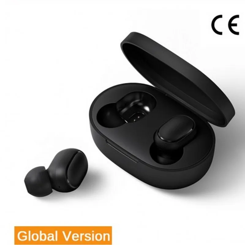 Многоцветный Xiaomi Redmi Airdots Xiaomi беспроводные наушники Голосовое управление Bluetooth 5,0 шумоподавление - Цвет: Многоцветный