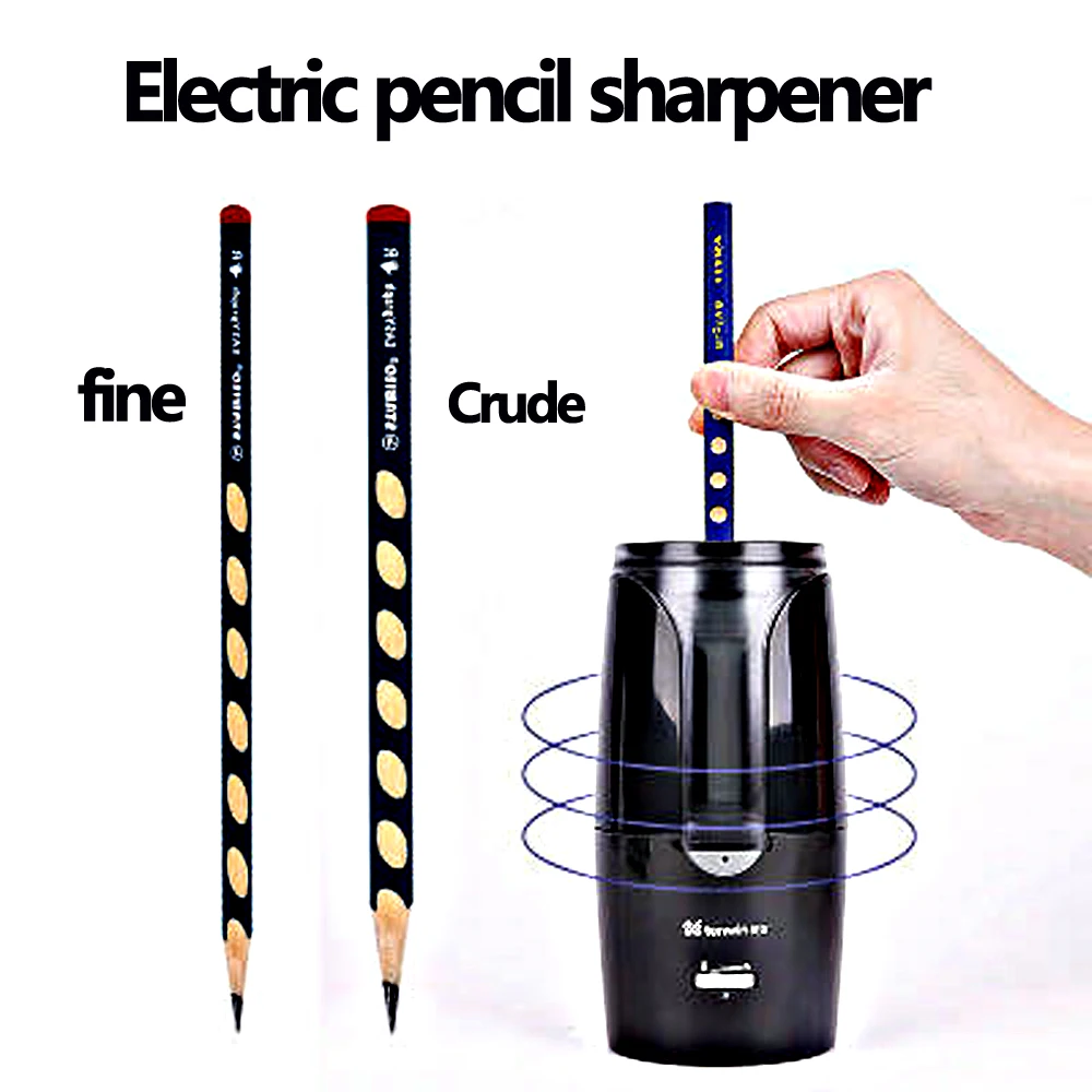 

Electric pencil sharpener, automatic pencil sharpener, multifunctional pencil sharpener for children and primary school students