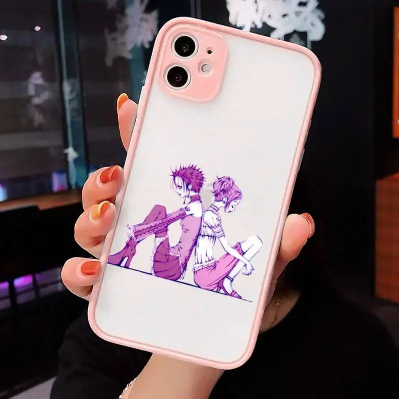 

Japan anime Oosaki Nana Phone Cases matte transparent For iphone 7 8 11 12 plus mini x xs xr pro max cover