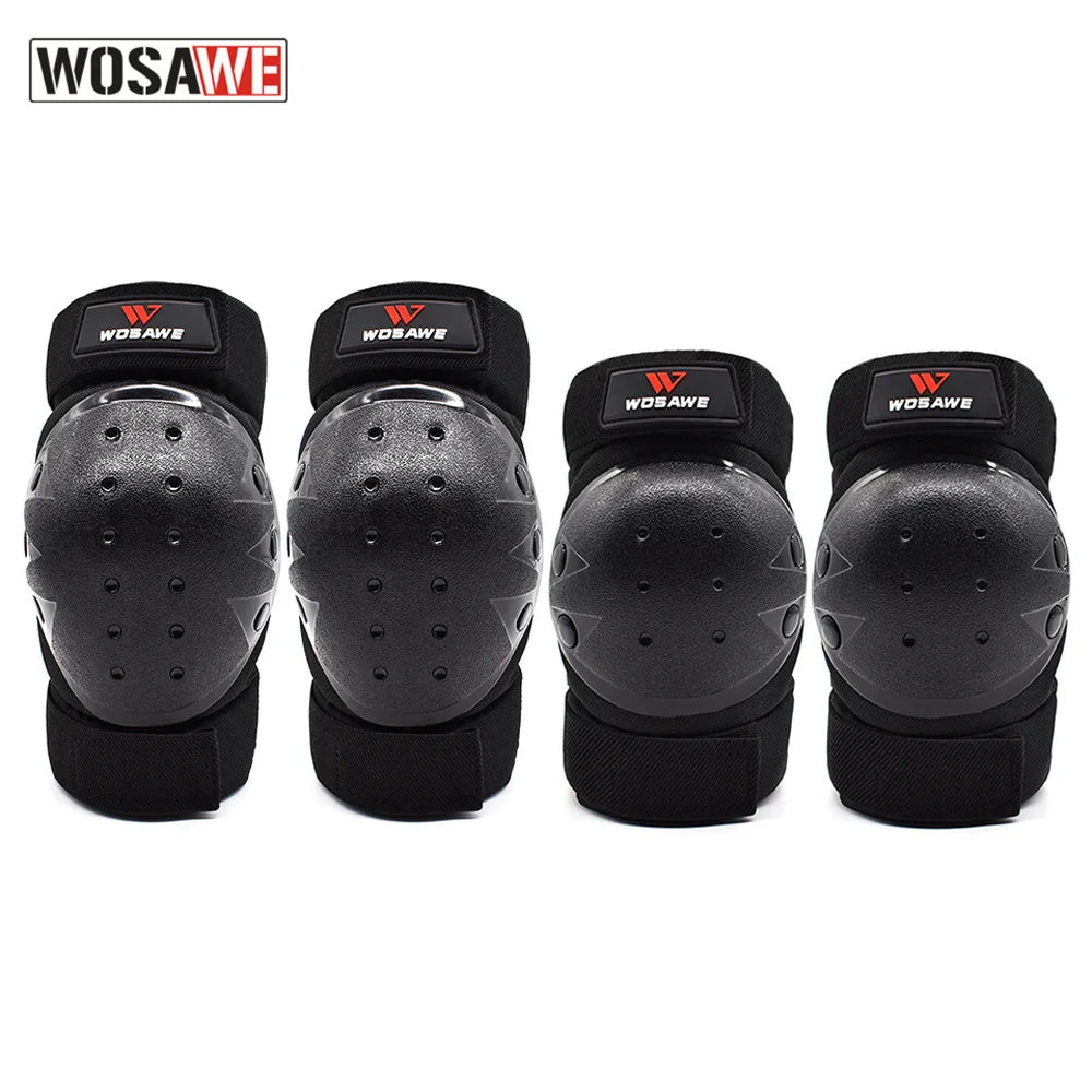 WOSAWE 4 шт. для взрослых защита колена сноуборд скейтборд роликовые лыжи жесткая