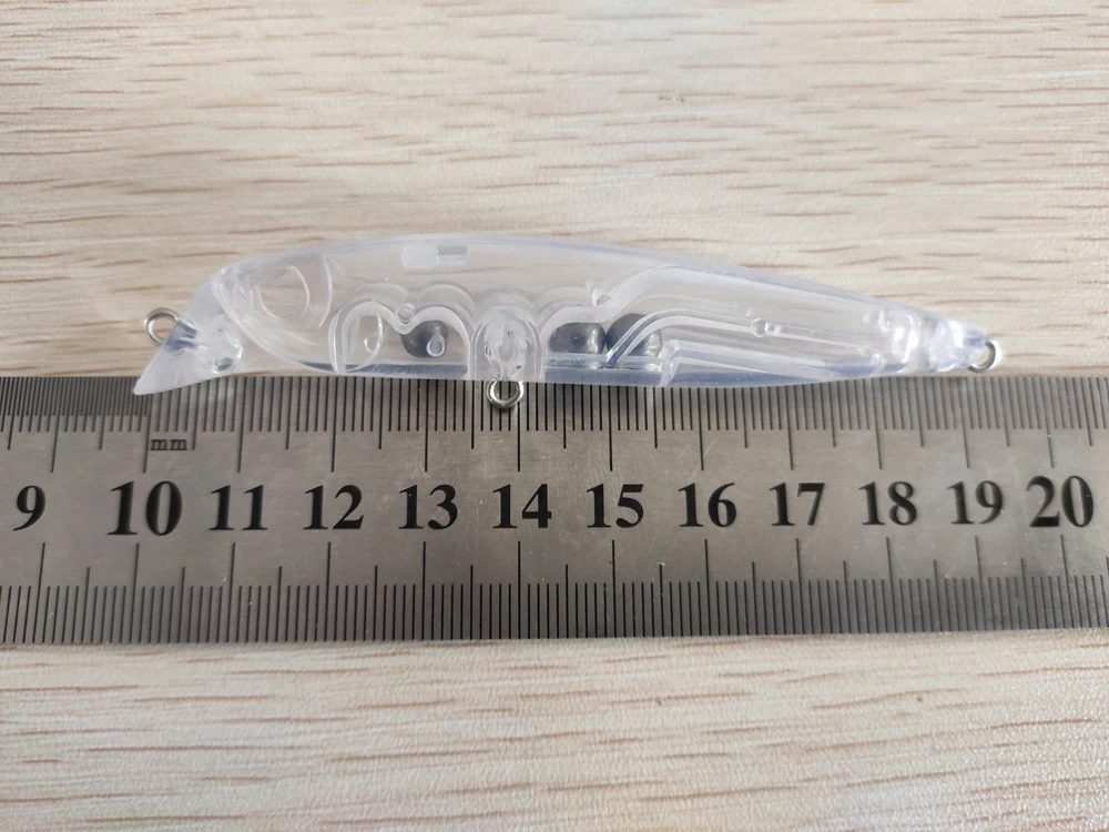 10 шт. неокрашенные рыболовные приманки для тела Minnow Hardbaits воблеры Aritificial baits 93 мм 9