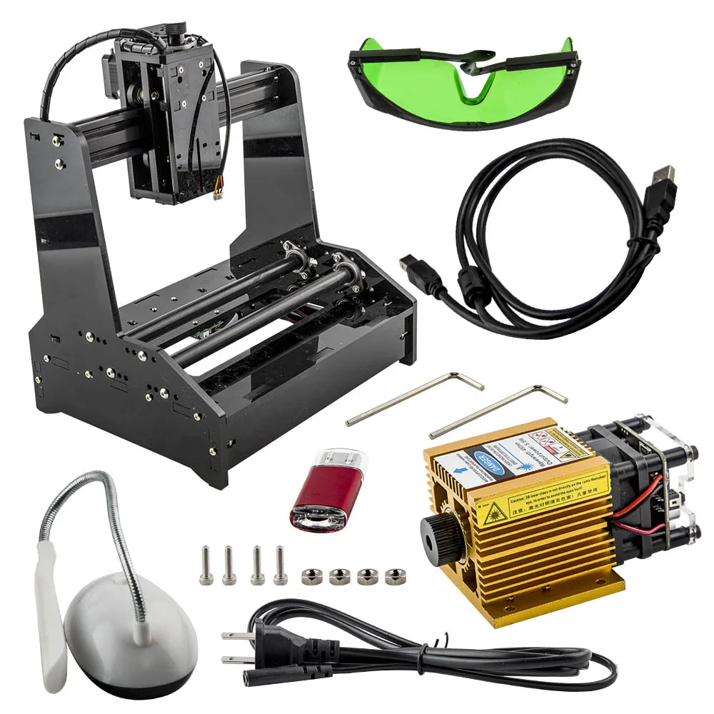 

12v for CNC Laser Engraving Tool Laser Engraver Engraving Machine 5.5w Fixed Focus for Wood Mini Engraver