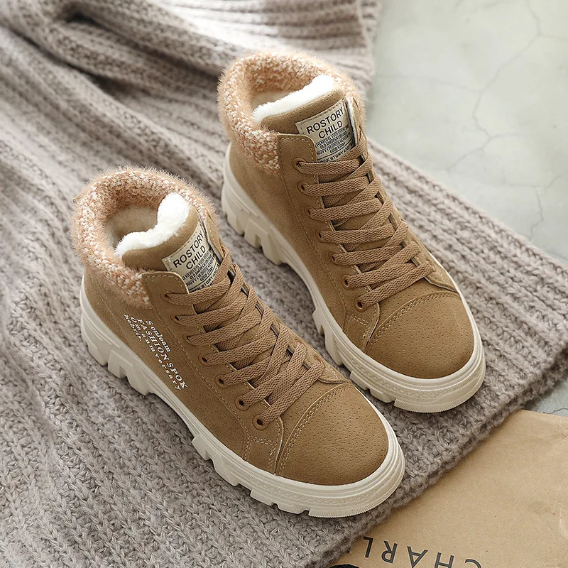 Новинка 2019 зимние теплые женские сапоги женская обувь с высоким голенищем