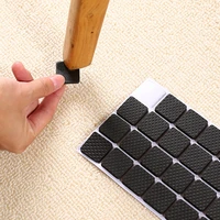 self adhesive floor protector pads chair pad table legs rubber feet furniture feet protection round bottom non slip floor mat