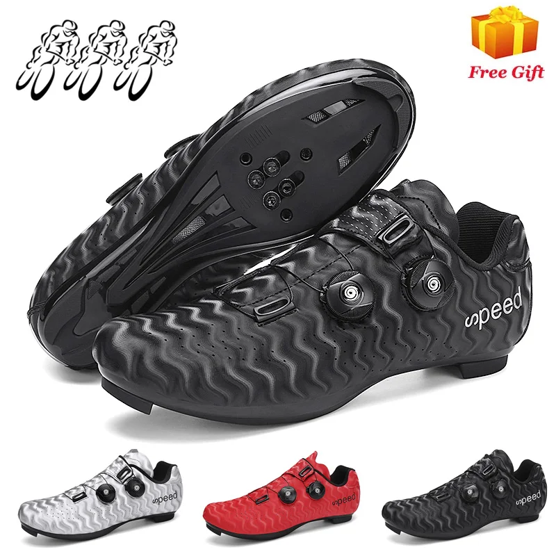 Cycling shoes Custom SPD Road Track Shoes Women Man Spin Mountain Trekking Bicycle Sneakers Male MTB Route Biking | Спорт и