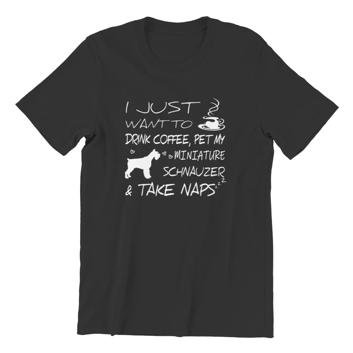 Миниатюрный Шнауцер Drink Westcreek Coffee and Pet забавный подарок готический кавайный хип