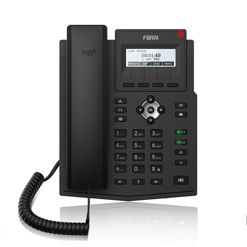 IP телефон Fanvil X1SP VOIP беспроводной для бизнеса офиса отеля HD аудио с поддержкой EHS
