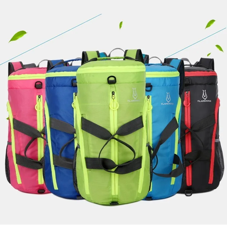 

Waterproof Outdoor Backpack Sporting Training Gym Handbag Multifunction Tote Foldable Sport Shoulder Bag Men Women Fitness Bags