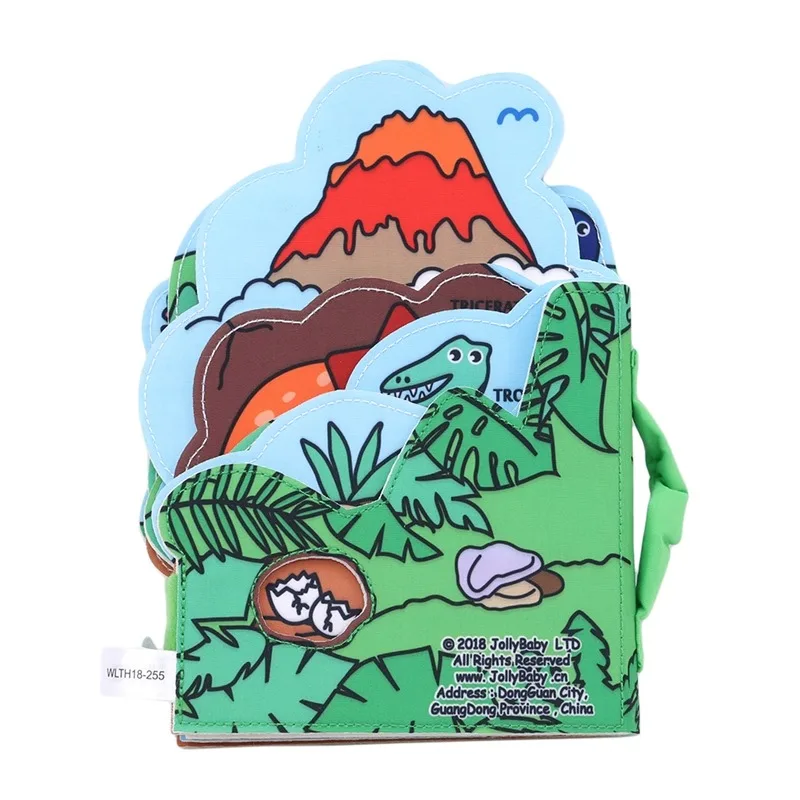 

Детская книга, безопасные английские книги из полиэстера, книга для раннего развития, Интерактивная история для родителей и детей, бесшумная мультяшная книга для детей