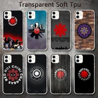 american rock band rhcp phone cases for iphone 8 7 6 6s plus x 5s se 2020 xr 11 pro xs max 12 12mini