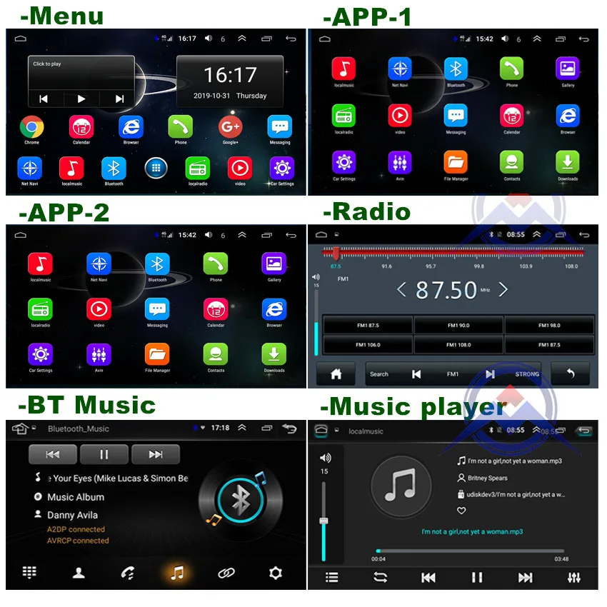 ZOHANAVI Android 9,0 автомобильный мультимедийный плеер DVD gps навигация для MITSUBISHI ASX 2011 2012- Авто Satnav радио
