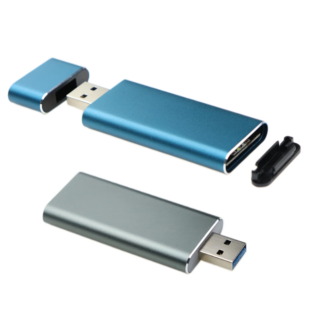 Супер скорость 5 Гбит/с USB 3,0 до M.2 2230 2242 SSD корпус NGFF SATA-bus B Ключ внешний SSD адаптер Чехол Поддержка UASP