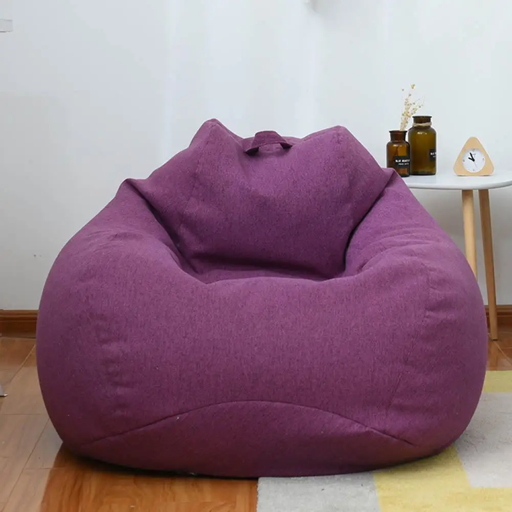Диван фасоли мешок Съемный диван пальто Чехол для ленивого Крытый открытый