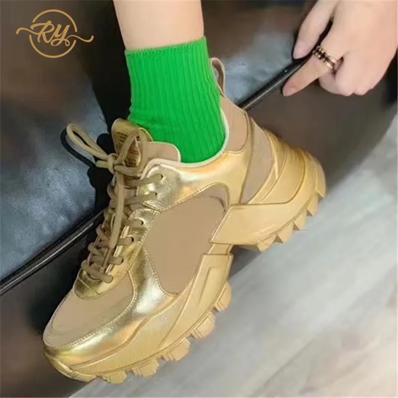 RY-RELAA женские кроссовки обувь 2018 года модная роскошная дизайнерская для женщин