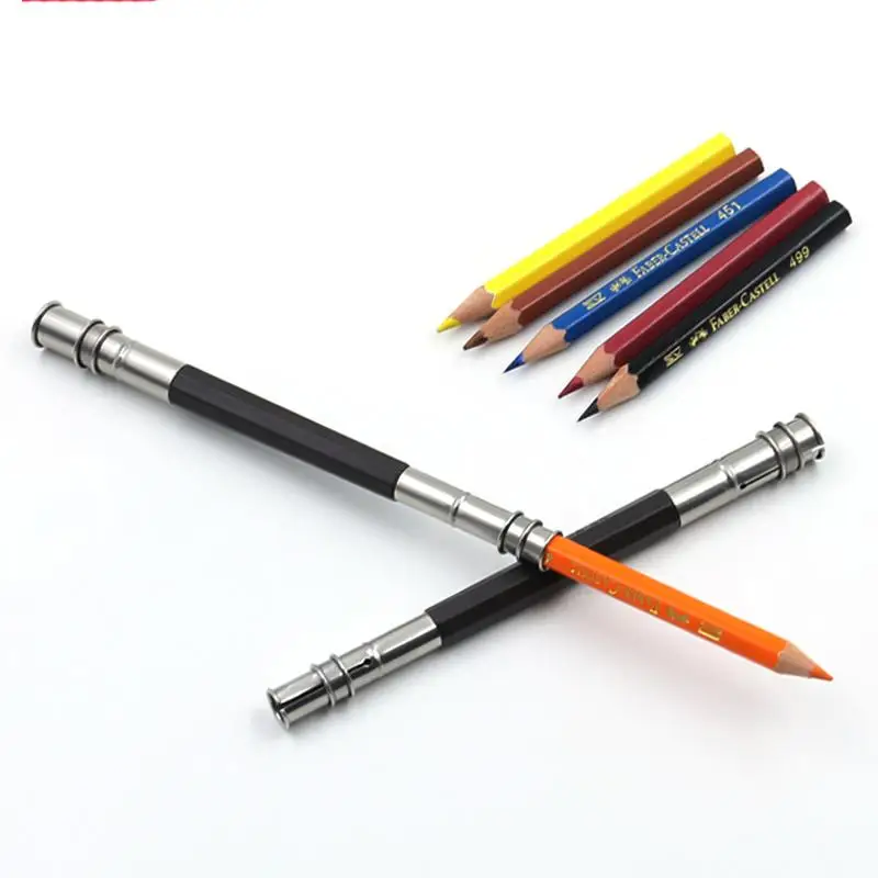 

Кронштейн для удлинения карандаша, регулируемый школьный и офисный инструмент для рисования скетчей, изысканный двойной кронштейн на 2 гол...