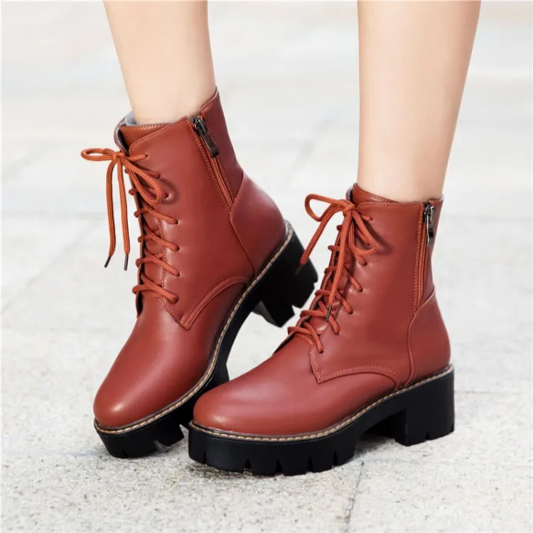 Ботинки больших размеров 9 10 11 12 Женская обувь женские ботильоны ботинки зимние