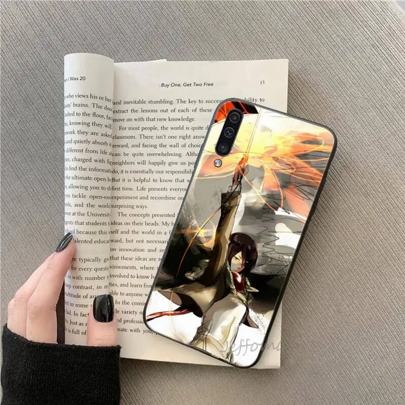 

Anime Attack on Titan Phone Cases For Samsung galaxy S note 7 8 9 10 20 fe edge A 6 10 20 30 50 51 70 lite plus Soft Silicone