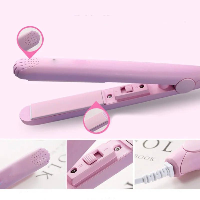 Электрическая шина выпрямитель для волос щипцы завивки двойного назначения DIY