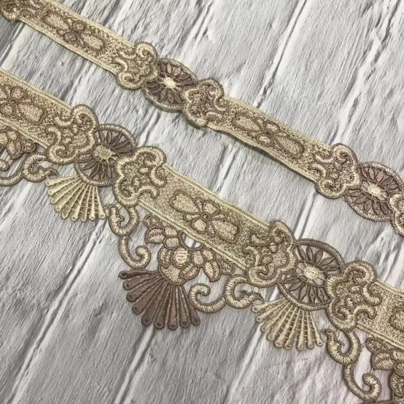 1 ярд вышивка кружева дивана подушки украшения водорастворимые мягкие