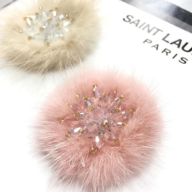 Бисерные выдры волосы мяч аксессуары для одежды и волос сумка кожаная обувь