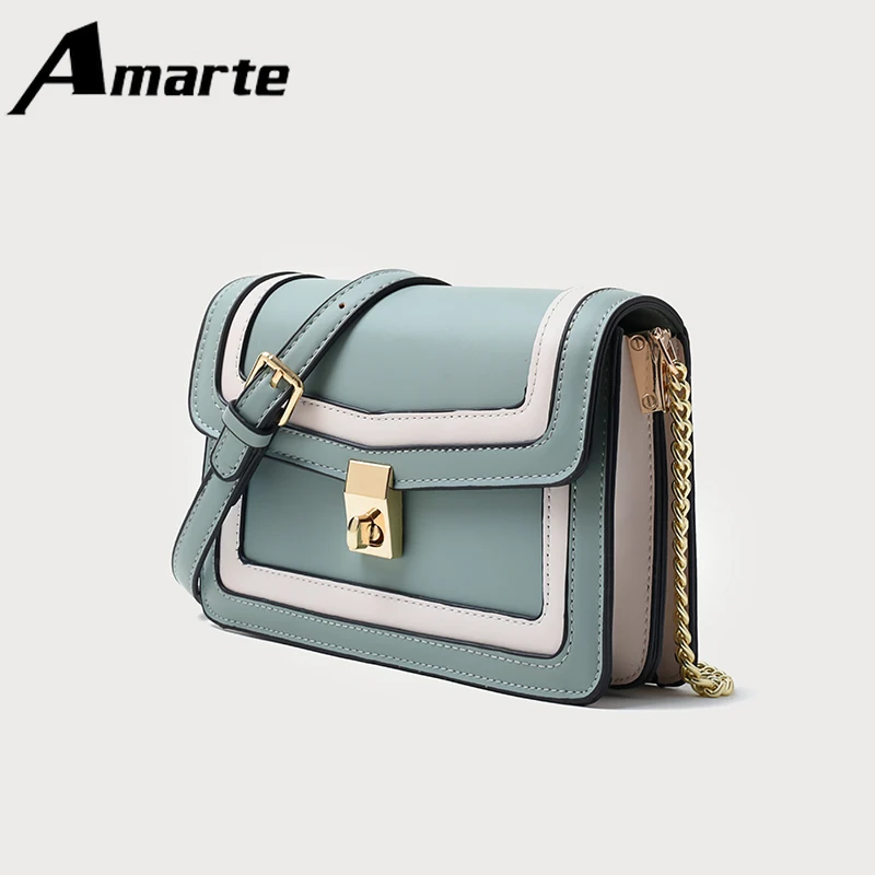 Mini Leather Crossbody Bags For Women 2019 Chain Shoulder Messenger Bag Lady Travel Purses and Handbags Cross Body | Багаж и сумки