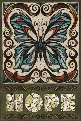 

Metal Tin Sign hope Decor Bar Pub Home Vintage Retro Poster Cafe ART