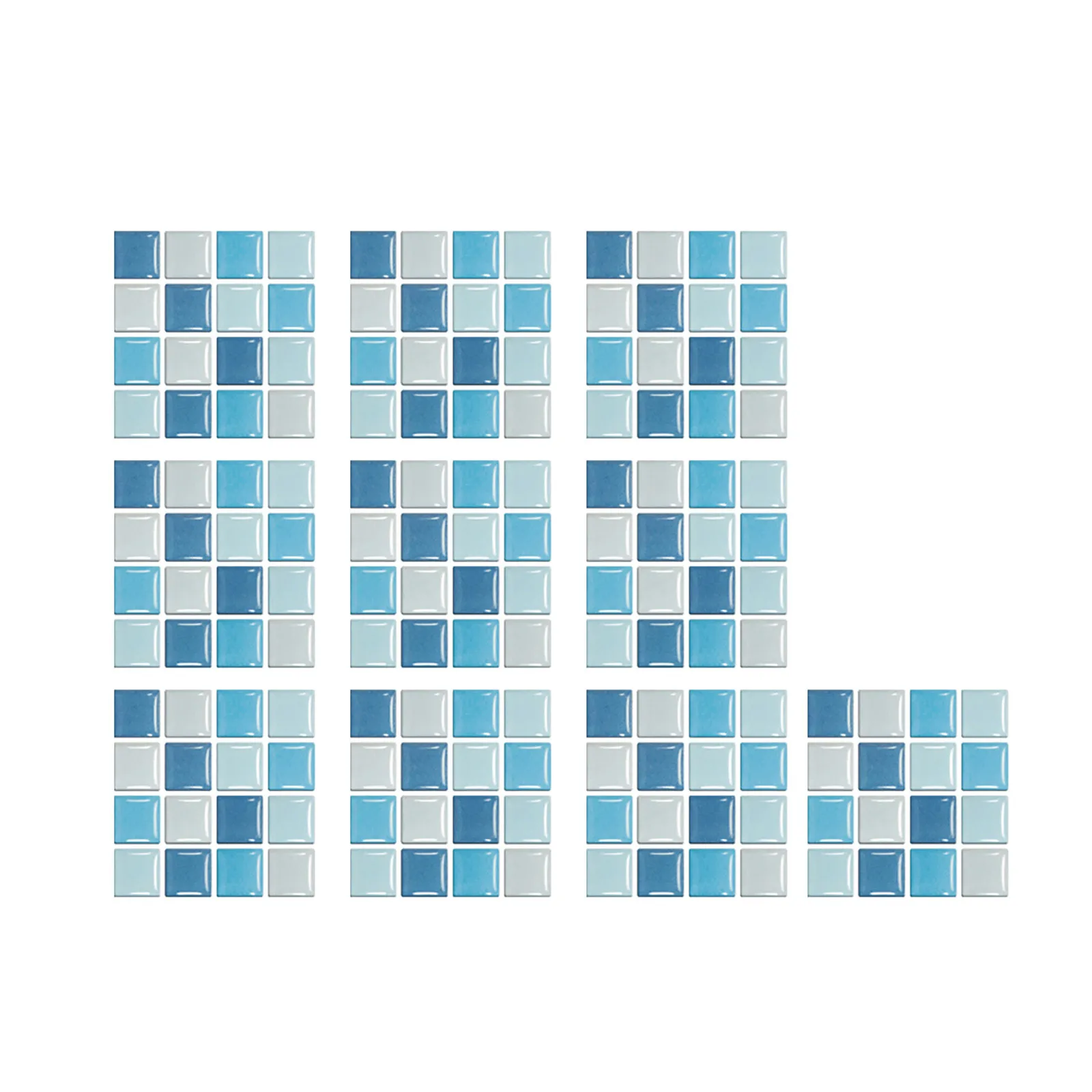 10 шт. 3d Мозаика самоклеящаяся плитка Backsplash настенная наклейка виниловая ванная