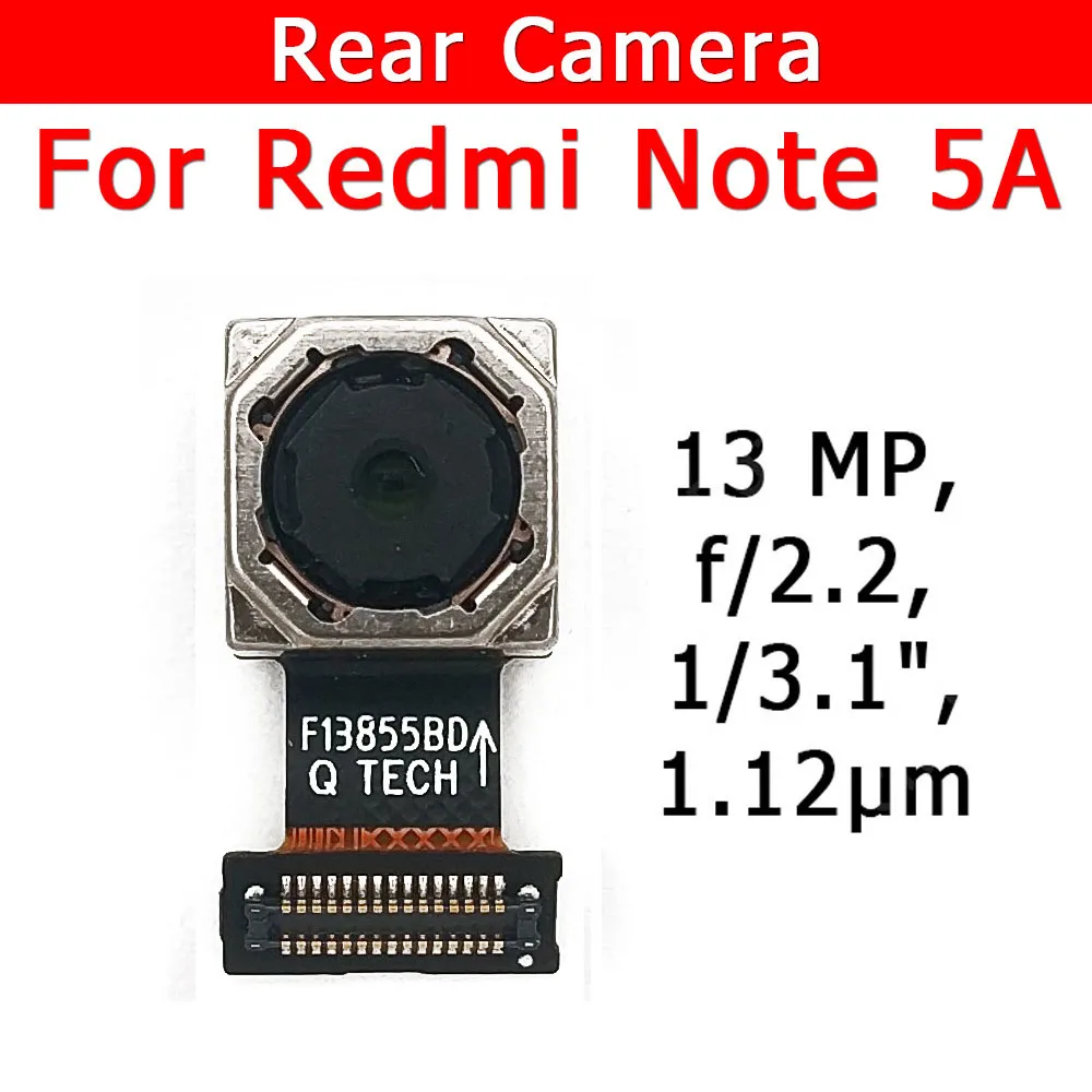 Оригинальная задняя камера для Xiaomi Redmi Note 5A Note5A 5 A основной модуль большой камеры