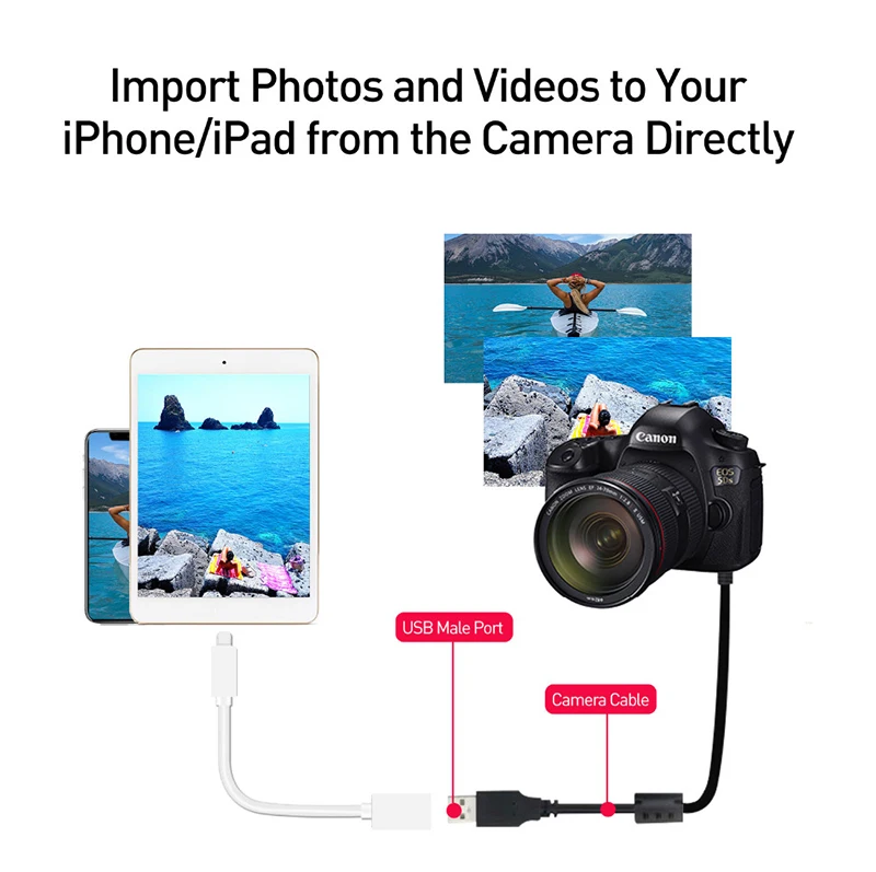 OTG кабель конвертер данных для iphone iPad разъем для клавиатуры USB проводные наушники конвертер Электрический пианино адаптер для iphone