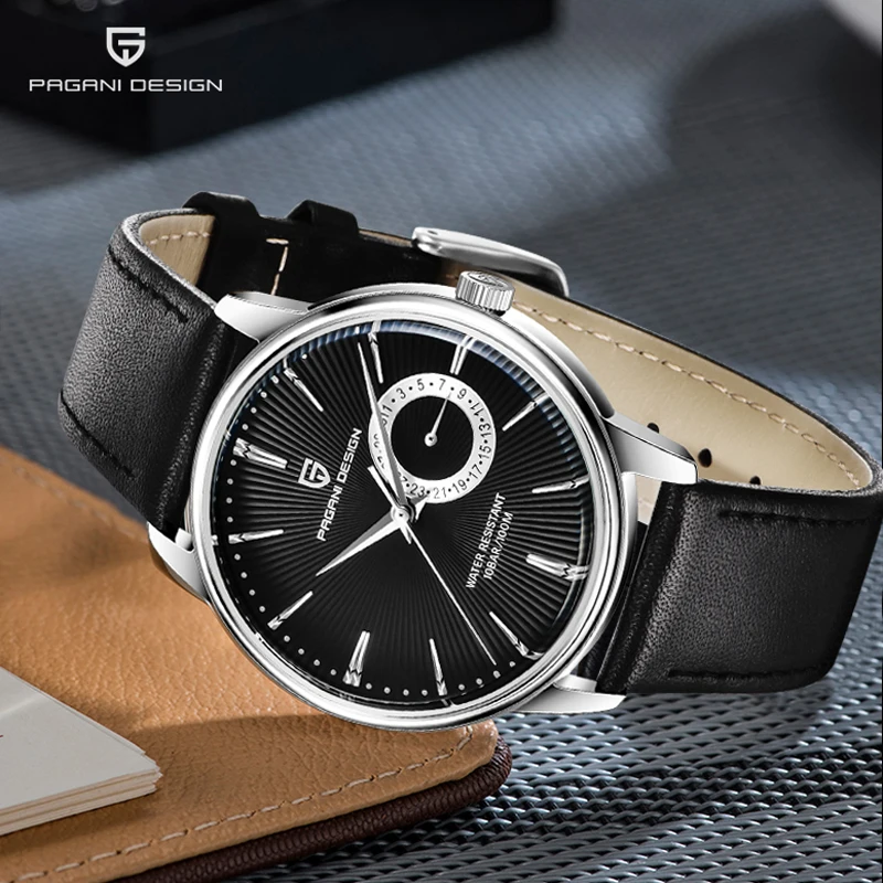 

PAGANI DESIGN Men's Watches Quartz Business Watch Top Brand Luxury Mens Watches Japan Movement VH65 Watch Men Relogio Masculino