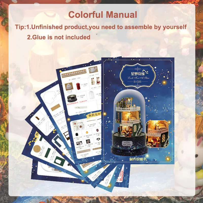 Романтическая овальная музыкальная шкатулка сделай сам красивая вращающаяся