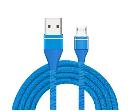 Blue Microusb Cable Кабель Micro USB для быстрой зарядки кабель для зарядки Microusb для samsung Xiaomi huawei кабель для передачи данных кабель для мобильного телефона Android - Цвет: Blue Microusb Cable
