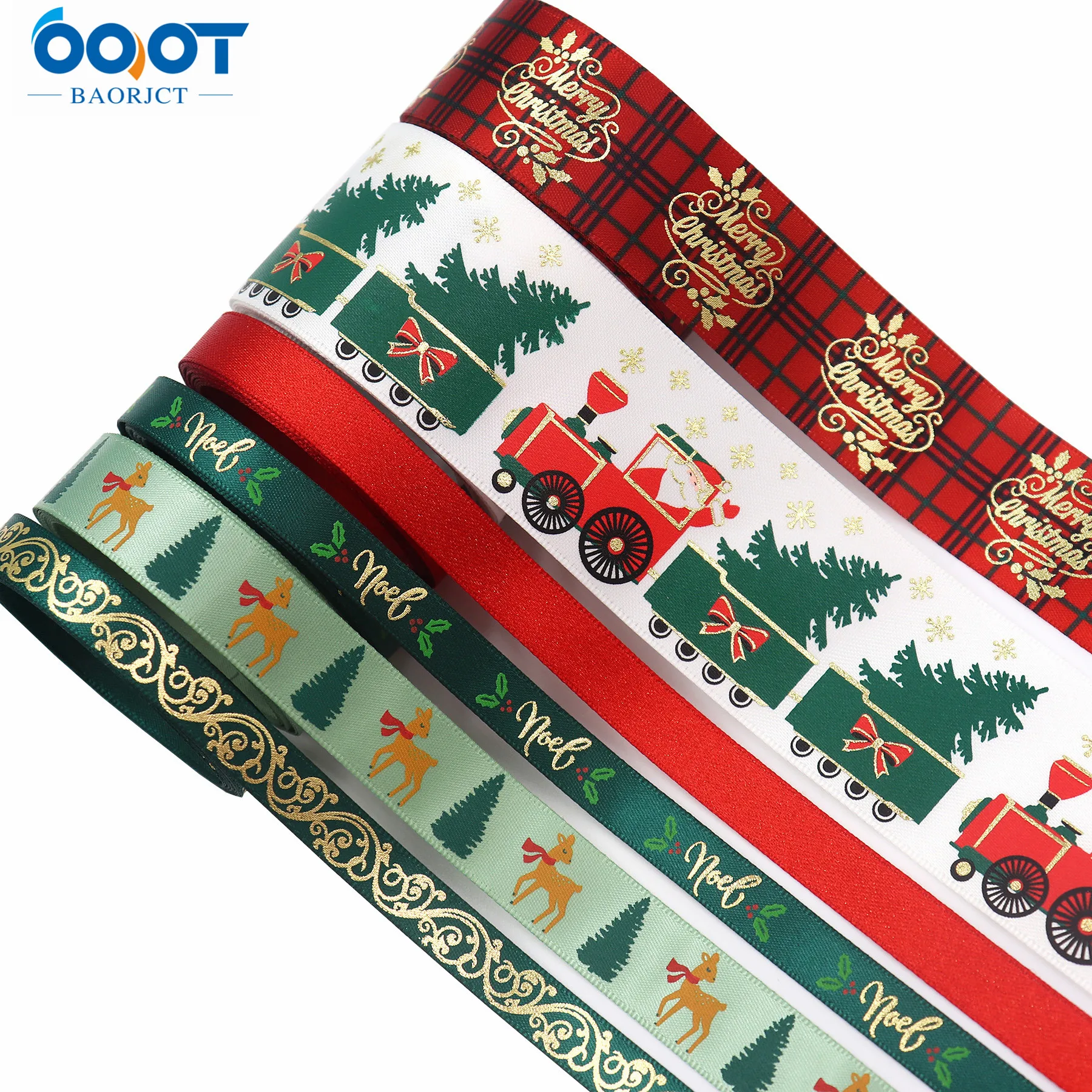 Packaging Ribbon Festive Scene Decoration Ribbon