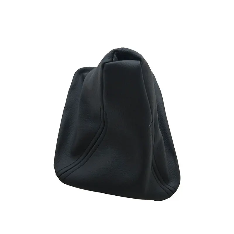 Рычаг переключения передач автомобиля ручка черная кожаная с рамкой для BMW 3 Series