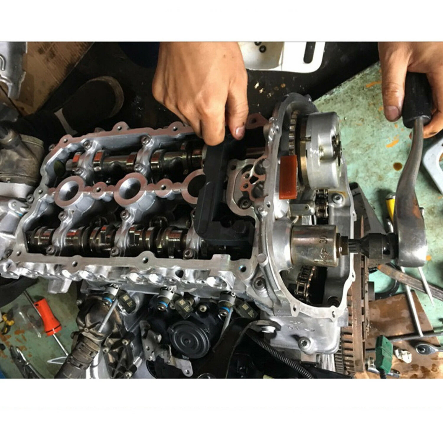 Автомобильный Набор инструментов T40133 5 шт для VW AUDI 2 8 т 3 0 TFSI распределительного