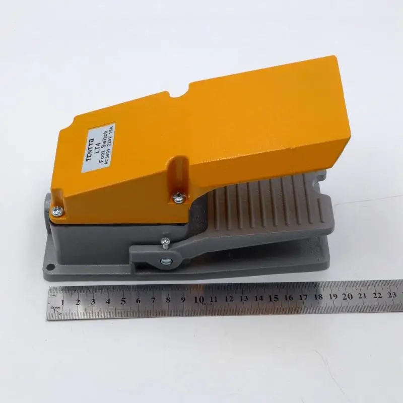 

Lt4 Aluminium Foot Pedal Foot Switch Spot Welding Switch Tig Torch Free Your Hand