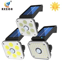 led solar light outdoor waterproof garden wall lamp with motion sensor suitable for courtyards gardens corridors etc