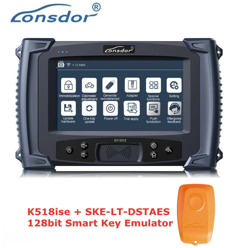 Lonsdor K518ISE ключевой программист плюс оранжевый SKE LT DSTAES эмулятор Поддержка для Toyota