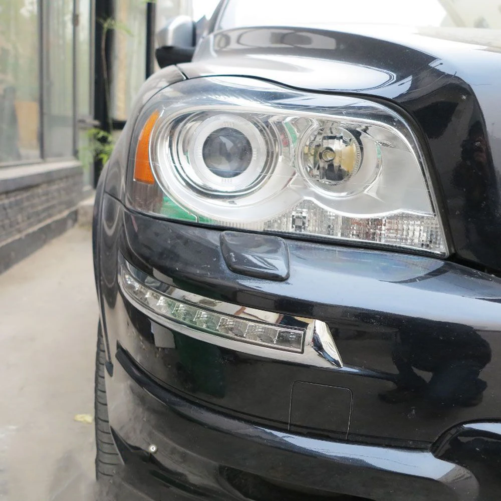 Для Volvo XC90 2007 2013 светодиодный DRL Дневной светильник тумана Светильник Автомобиля