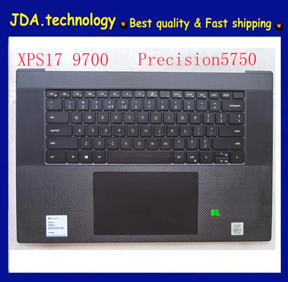 MEIARROW 96% Новинка для Dell XPS17 9700 точность 5750 Подставка рук английская клавиатура