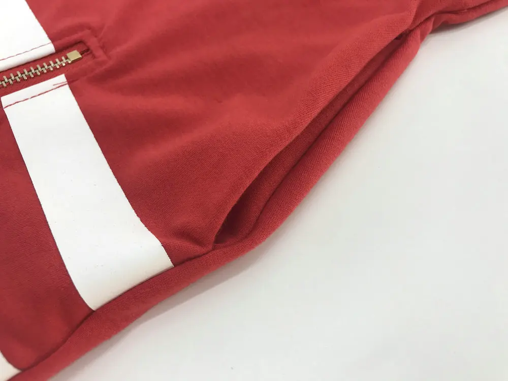 

Women Hooded Nyc Striped Letter Print Zipper Pocket Drawstring Slim Long Sleeve Hoodie Bodycon Mini Dress 2021 Spring