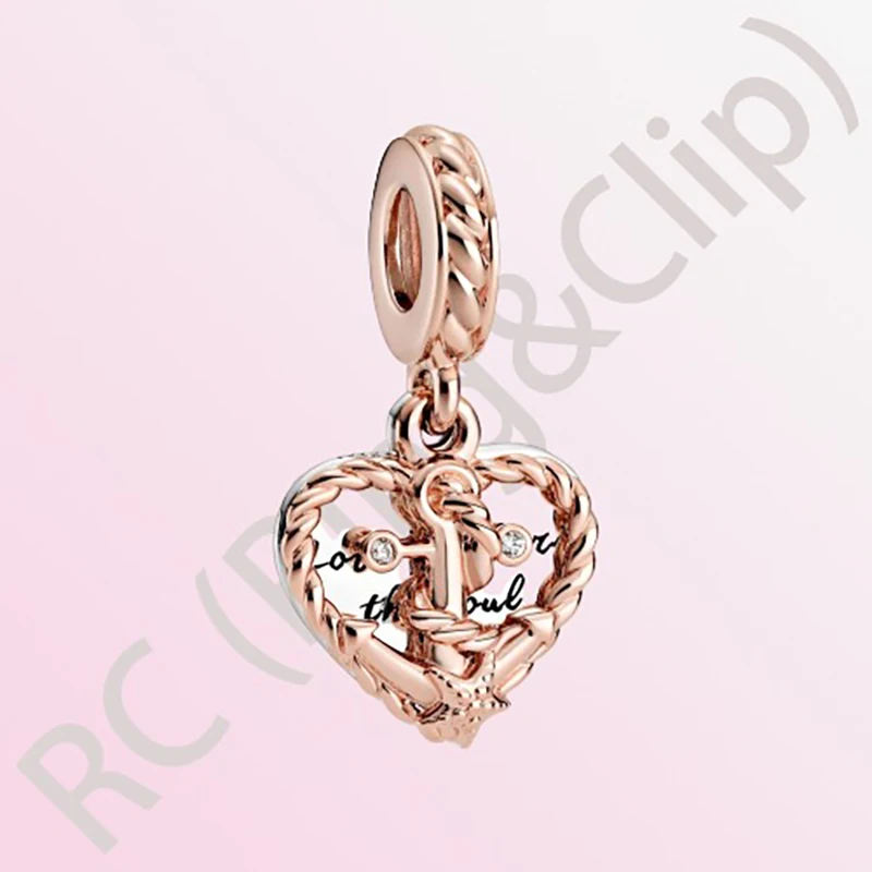 Бусины-шармы женские из серебра 2020 пробы Якорь ЛЮБВИ | Украшения и аксессуары