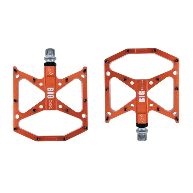 

shanmashi Bicycle Pedal Mountain Bike Aluminum Alloy Wide Pedal Platform Ultralight Pedals for BMX MTB Q1JE