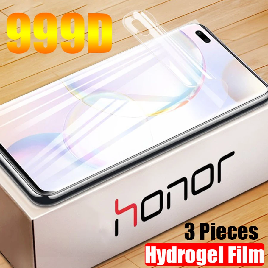 

Гидрогелевая пленка для Huawei P30 Pro/P40/P20 Lite/P50 Pro, Защитная пленка для экрана из ТПУ для Honor 8X/9X/10/20/50 Pro, 3 шт.
