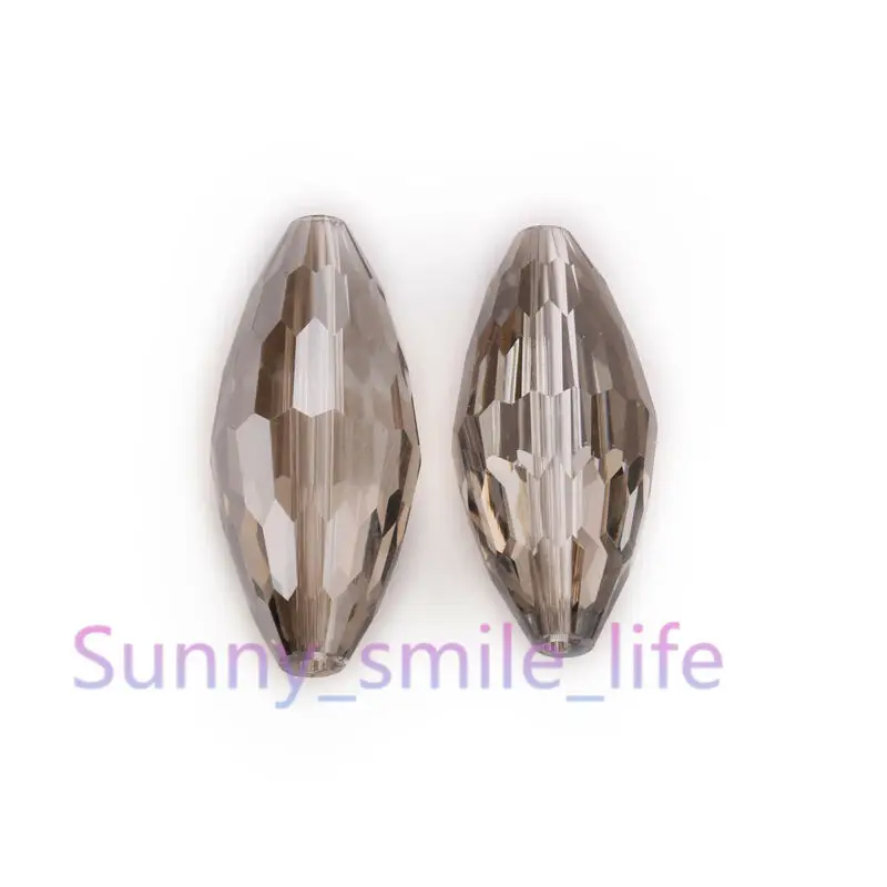 В поисках хрустального стекла регби бусины разделитель овальные граненые