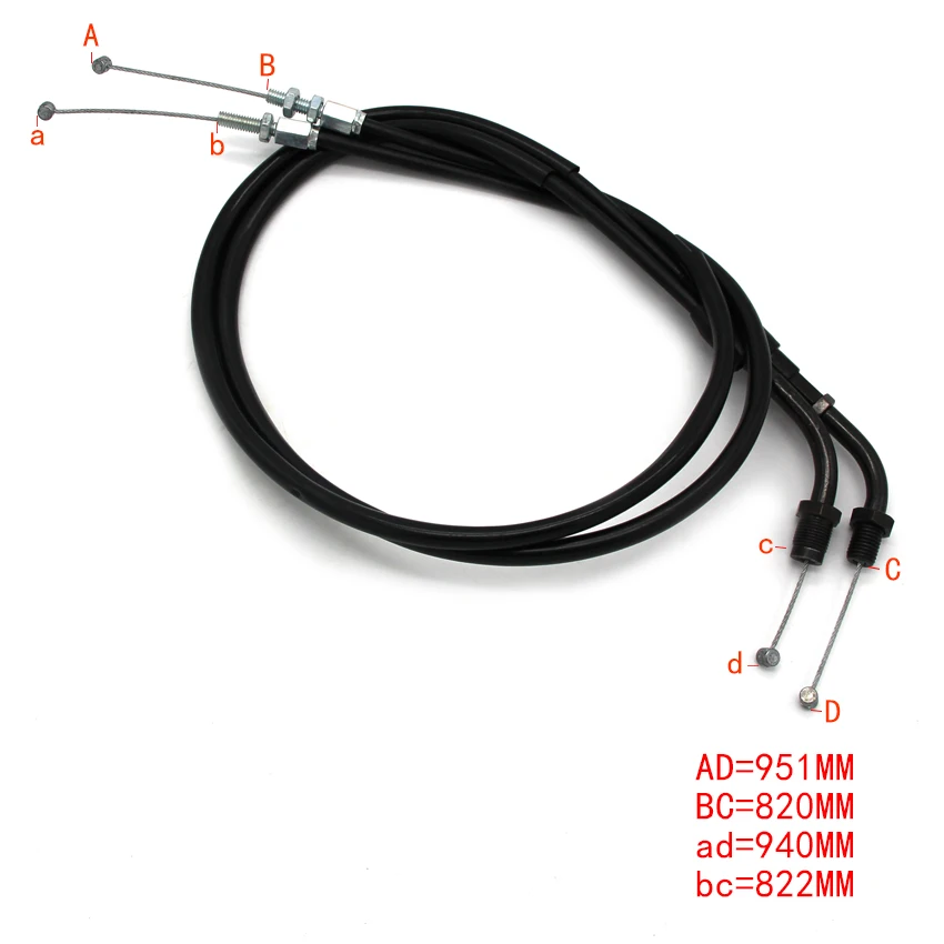 

Motorcycle Throttle Cables Accelerator Cable For Honda motor 17910-MGZ-J01 17920-MGZ-J01 CB500F CB500X CBR500R ABS 17910MGZJ01