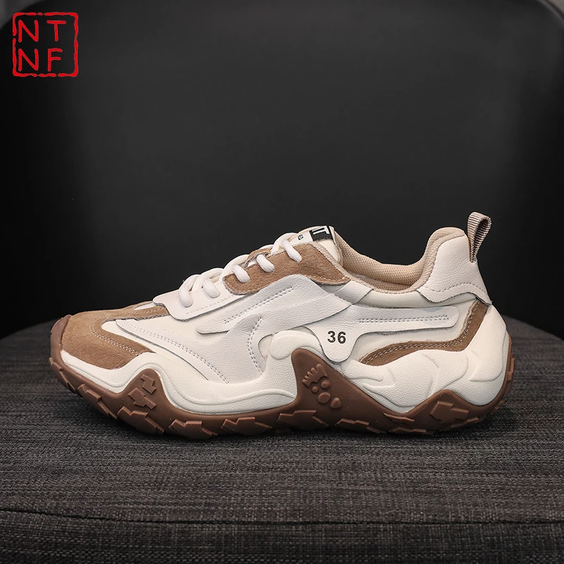 

Sneakers Women Shoes Sport Ladies Trainer 2021 New Fashion Casual Thick Bottom Breathable Platform Sneakers Women Basket Femme