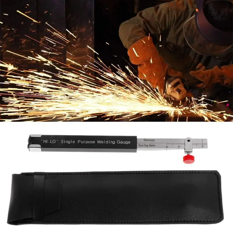 

HI LO Welding Gage Internal Single Purpose Gauge Welding Ruler Root Metric
