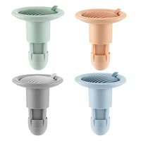 floor drain strainer hair catcher bathroom deodorant core pipe anti odor insect drainage filter shower backflow prevention tpr